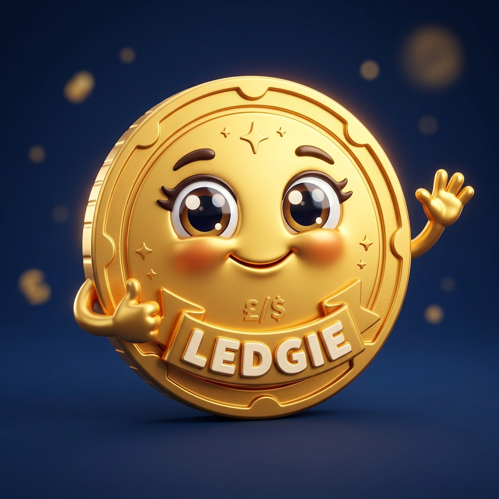 Ledgie the Coin Mascot